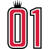 01 one crown 1 number