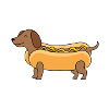 Dachshund Hot dog