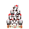 PANDA CHRISTMAS TREE