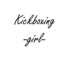 fille de kickboxing