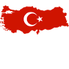 Turkey Flag Gift Idea Map