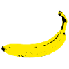 Stencil banana