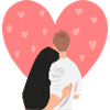 Romantic couple