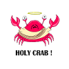 Crabe sacré drôle