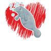 Manatee Love Manatee