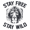 Stay Free Stay Wild Geschenkidee