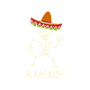 Squelette Mariachi Sombrero Musicien