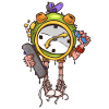 Skater alarm clock