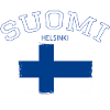 Finland flag with Helsinki reference