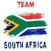 Team South Africa Flags Design