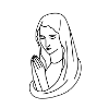 Jesus mary virgin