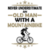 old man bike - bicycle man