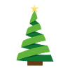 Christmas Tree Ribbon - Christmas
