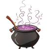 Witches Bubbling Cauldron