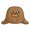 Brown walrus