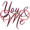 You and me infinity symbol