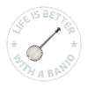 Banjo Bluegrass Music Traditional Musician Gift