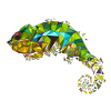 Chamäleon | Low Poly
