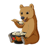 Russian Bear Pelmeni Bowl