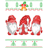 Festive dwarf dog Christmas design