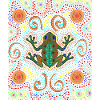 Aboriginal Art Frog