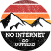 not internet go outside