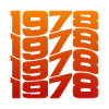 Millésime 1978 année de naissance