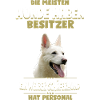 Weisser Schäferhund Tshirt - Weisser Schäferhund