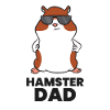 Hamster Dad Funny Hamster Papa