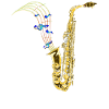 Musique de saxophone