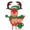 Santa's Friends - Christmas