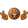 V Basketball T-shirt