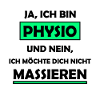 Physio Physiotherapeut Spruch