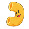 Happy macaroni