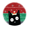 Cat crazy christmas