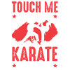 Karate silhouette