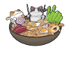Ramen Cats Kawaii