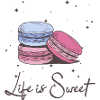 Macarons life is sweet