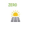 Soleil solaire zéro émission