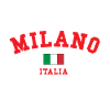 Milano Style Italy Flag