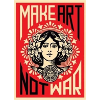 MAKE ART NOT WAR