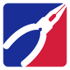 Pliers tool logo