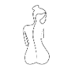woman outline back