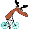 Bicycle Moose b