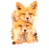 Fox Polygon Art