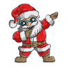 Dabbing Santa Claus