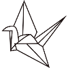 Origami crane