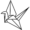 Origami crane