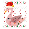 Noël laid de cygne