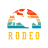 Rodeo Cowboy Retro Geschenkidee